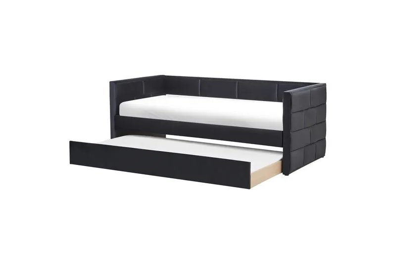 Uttrekkbar seng Chavonne - Svart - Møbler - Barnemøbler - Barneseng & Juniorseng