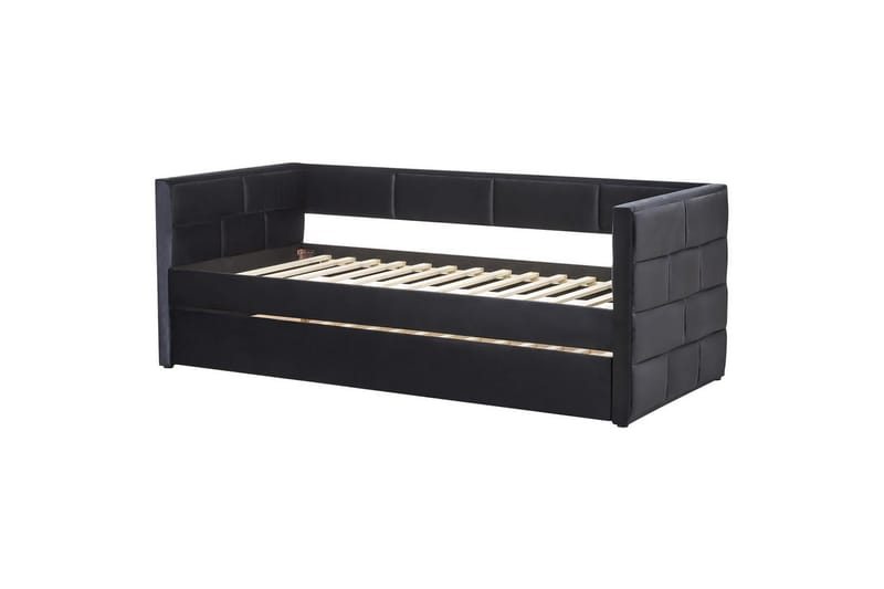 Uttrekkbar seng Chavonne - Svart - Møbler - Barnemøbler - Barneseng & Juniorseng