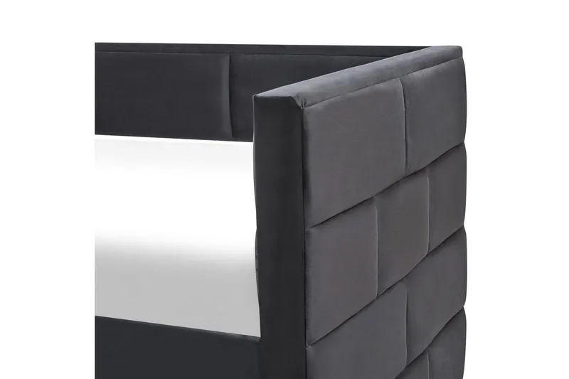 Uttrekkbar seng Chavonne - Svart - Møbler - Barnemøbler - Barneseng & Juniorseng