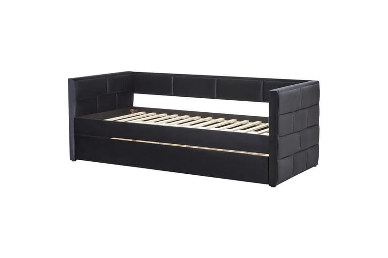 Uttrekkbar seng Chavonne - Svart - Møbler - Barnemøbler - Barneseng & Juniorseng