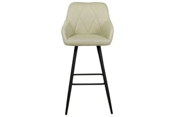 Barstol Beliani Darien set om 2 Grön-Svart Light green - Møbler - Stoler & lenestoler - Barstoler