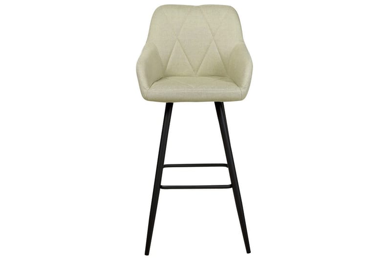 Barstol Beliani Darien set om 2 Grön-Svart Light green - Møbler - Stoler & lenestoler - Barstoler
