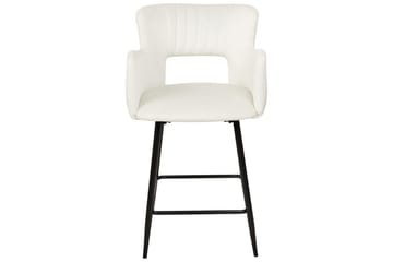Barstol Beliani Sanilac set om 2 Blå-Svart Cream white VALUE_MISSING_18024 - Møbler - Stoler & lenestoler - Barstoler