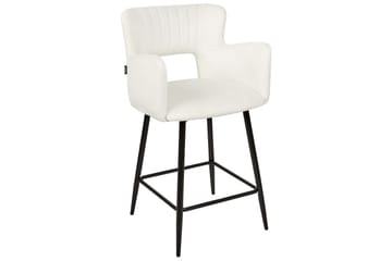 Barstol Beliani Sanilac set om 2 Blå-Svart Cream white VALUE_MISSING_18024 - Møbler - Stoler & lenestoler - Barstoler