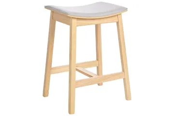 Barstol Dixon set om 2 Light grey - Møbler - Stoler & lenestoler - Barstoler