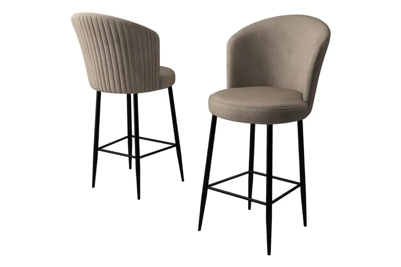 Barstol Redlands Cappuccino / Svart - Cappuccino / Svart - Møbler - Stoler & lenestoler - Barstoler