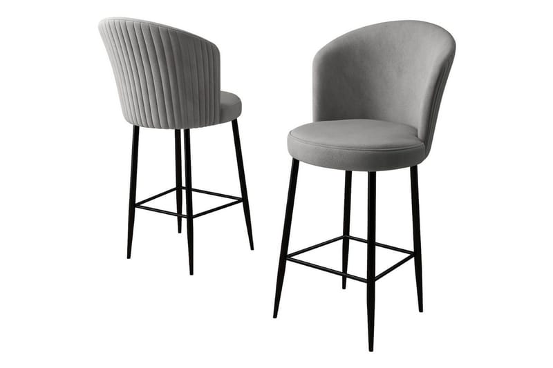 Barstol Redlands Grå / Svart - Grå / Svart - Møbler - Stoler & lenestoler - Barstoler