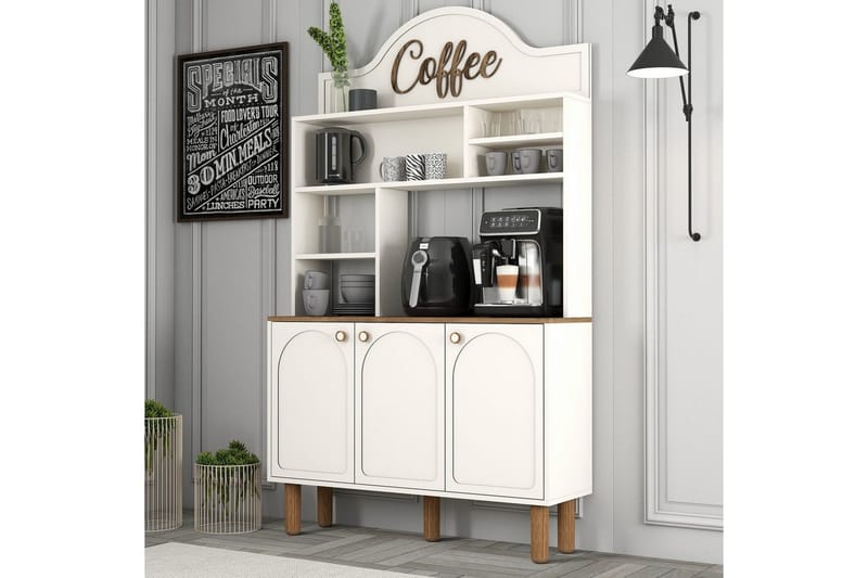 Bohemsk barsett 120 cm - Cremehvit - Møbler - Bord