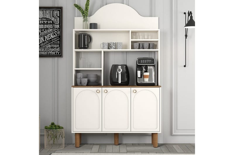 Bohemsk barsett 120 cm - Cremehvit - Møbler - Bord