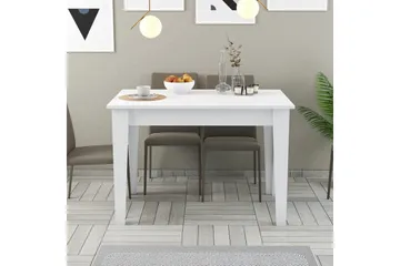 Levents Spisebord 110x72 cm Hvit - Hanah Home - Møbler - Bord - Spisebord & kjøkkenbord