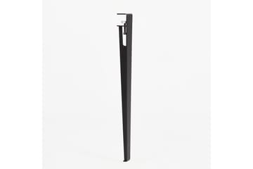 Eurotas Spisebord 120x60 cm Hvit/Svart - Hanah Home - Møbler - Bord - Spisebord & kjøkkenbord