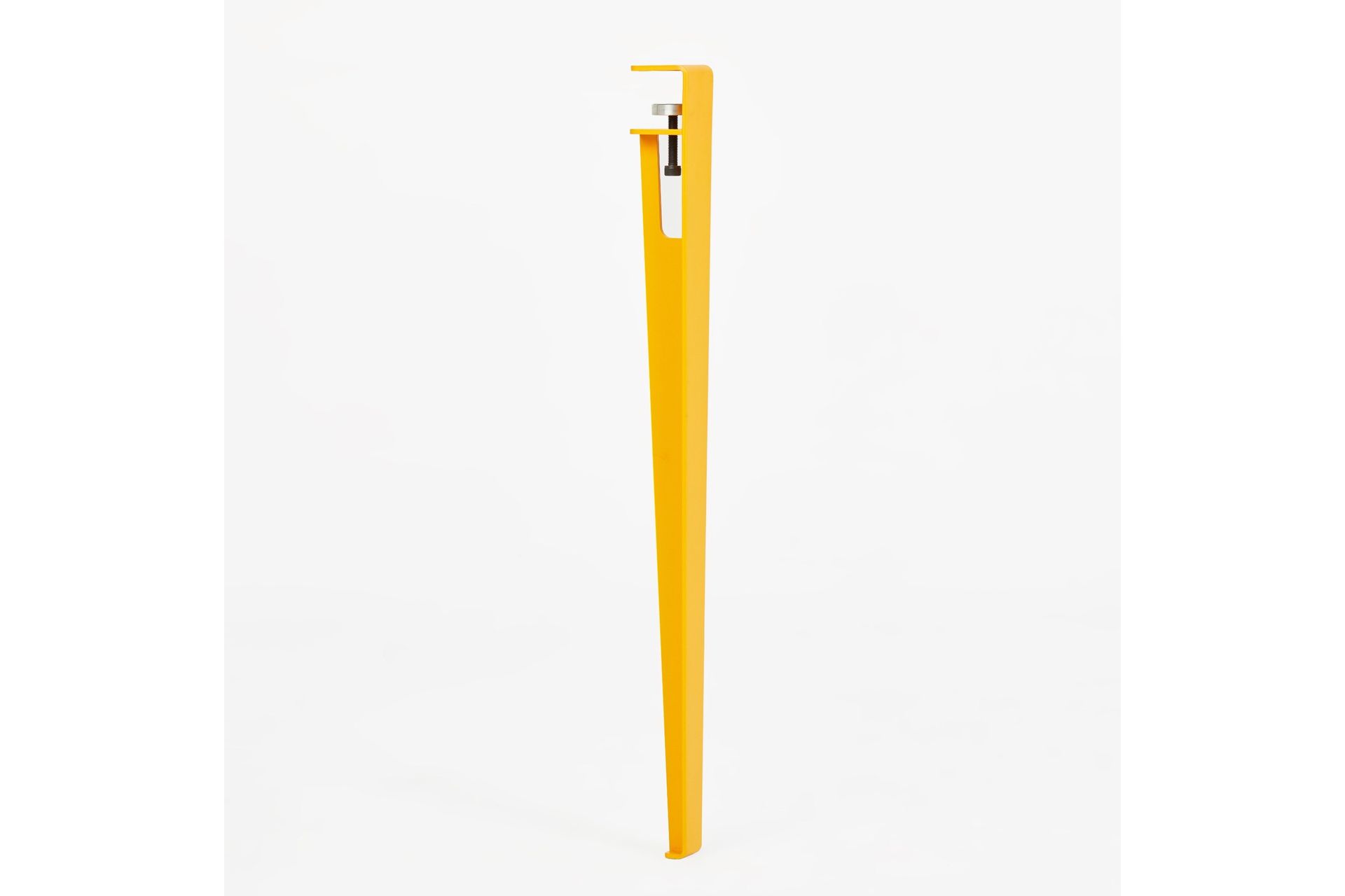 Eurotas Spisebord 120x60 cm Hvit/Gul - Hanah Home - Møbler - Bord - Spisebord & kjøkkenbord