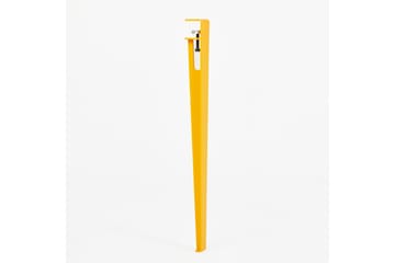 Eurotas Spisebord 120x60 cm Hvit/Gul - Hanah Home - Møbler - Bord - Spisebord & kjøkkenbord
