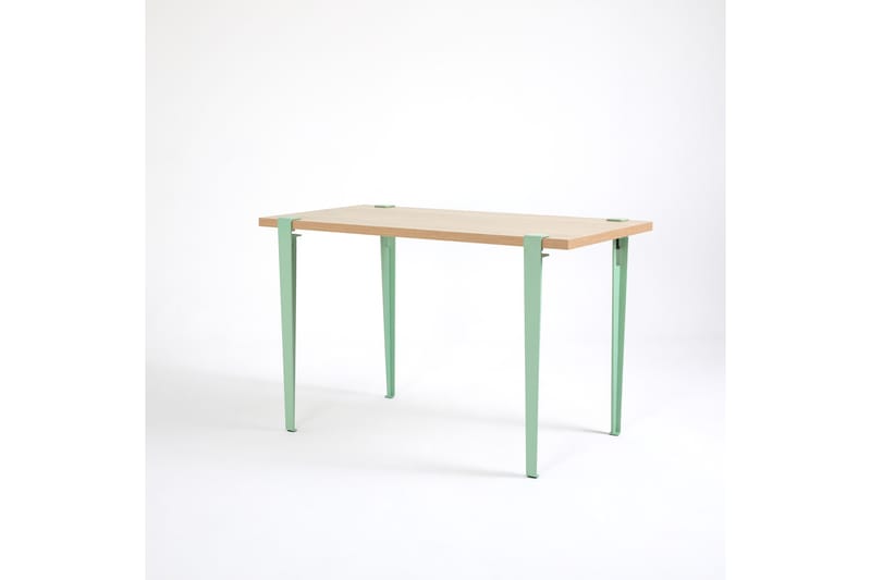 Eurotas Spisebord 120x60 cm Brun/Blå - Hanah Home - Møbler - Bord - Spisebord & kjøkkenbord