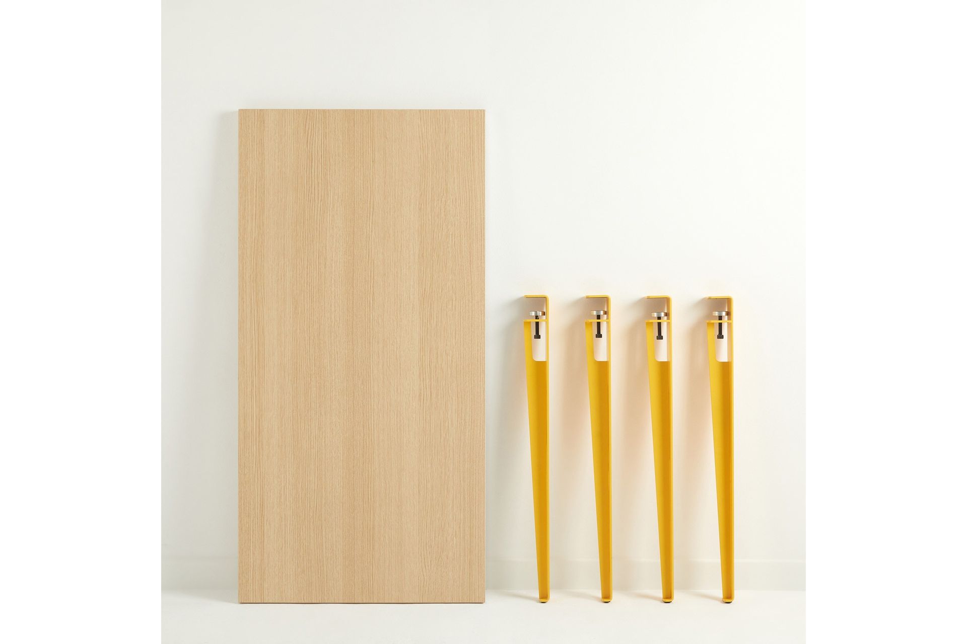 Eurotas Spisebord 120x60 cm Brun/Gul - Hanah Home - Møbler - Bord - Spisebord & kjøkkenbord