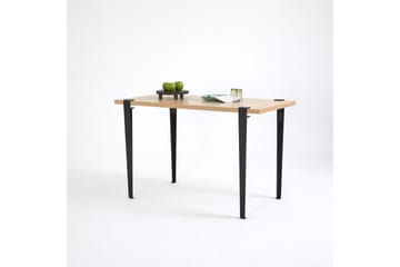 Eurotas Spisebord 120x60 cm Brun/Svart - Hanah Home - Møbler - Bord - Spisebord & kjøkkenbord
