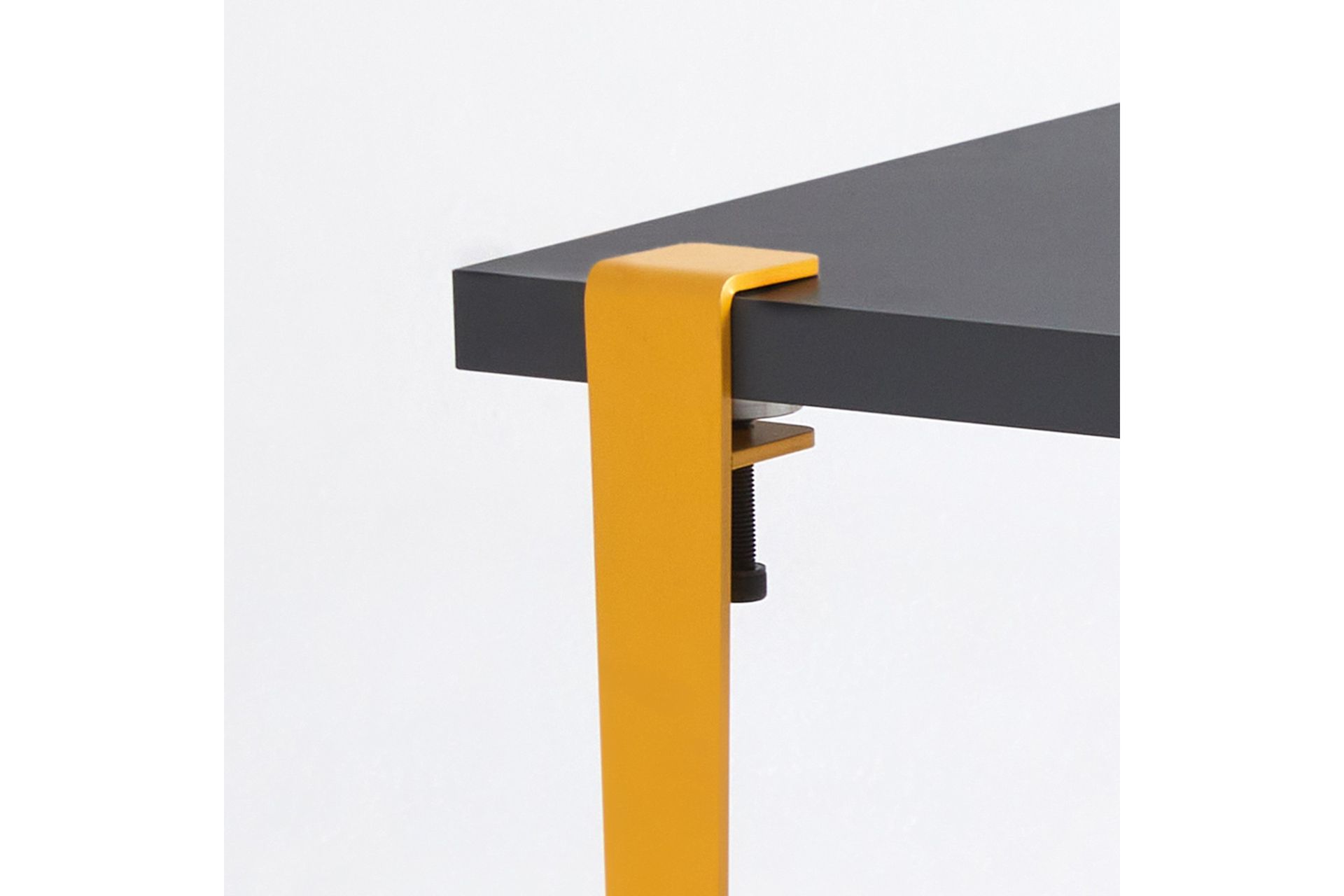 Neda Sofabord 90x60 cm Svart/Gul - Hanah Home - Møbler - Bord - Sofabord