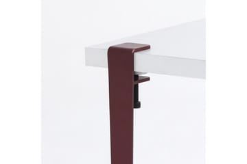 Fonissa Sofabord 120x60 cm Hvit/Rød - Hanah Home - Møbler - Bord - Sofabord