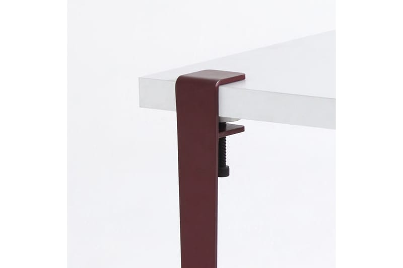 Neda Sofabord 90x60 cm Hvit/Rød - Hanah Home - Møbler - Bord - Sofabord