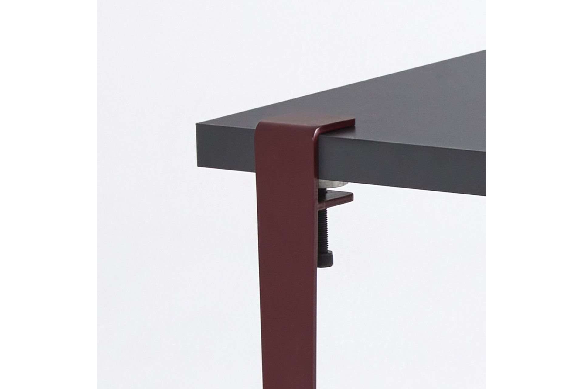 Halicheron Sofabord 60x60 cm Svart/Rød - Hanah Home - Møbler - Bord - Sofabord