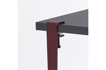 Halicheron Sofabord 60x60 cm Svart/Rød - Hanah Home - Møbler - Bord - Sofabord