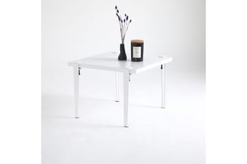 Halicheron Sofabord 60x60 cm Hvit - Hanah Home - Møbler - Bord - Sofabord