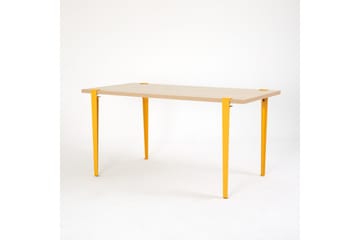 Pineios Spisebord 150x75 cm Brun/Gul