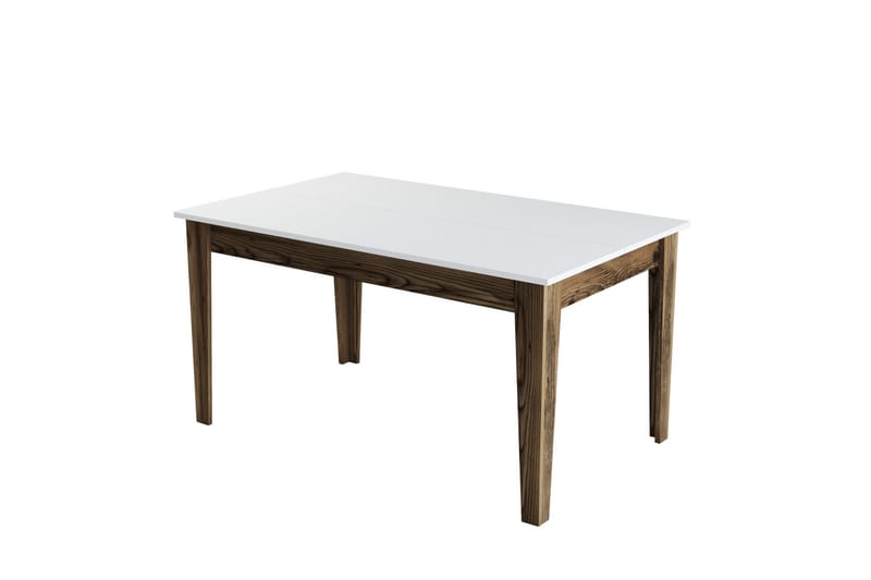 Lissione Spisebord 145x88 cm Brun/Hvit - Hanah Home - Møbler - Bord - Spisebord & kjøkkenbord