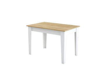 Levents Spisebord 110x72 cm Hvit/Brun
