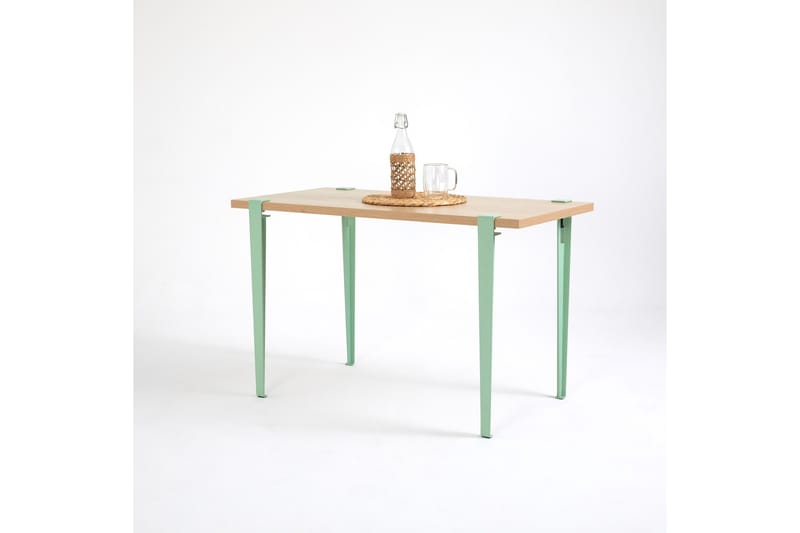 Eurotas Spisebord 120x60 cm Brun/Blå - Hanah Home - Møbler - Bord - Spisebord & kjøkkenbord