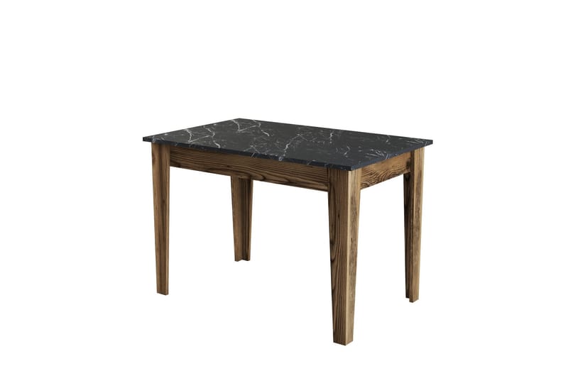 Levents Spisebord 110x72 cm Brun/Svart - Hanah Home - Møbler - Bord - Spisebord & kjøkkenbord