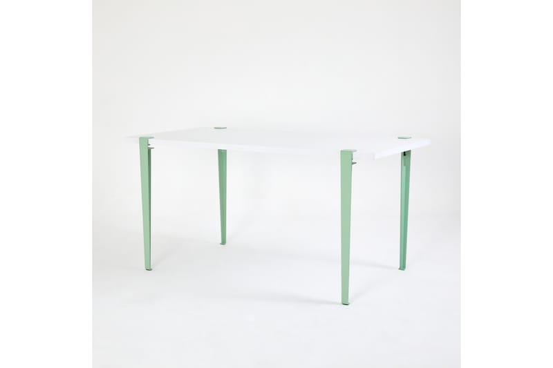 Pineios Spisebord 150x75 cm Hvit/Blå/Grønn - Hanah Home - Møbler - Bord - Spisebord & kjøkkenbord