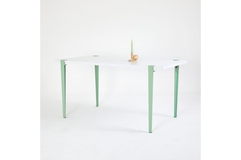 Pineios Spisebord 150x75 cm Hvit/Blå/Grønn - Hanah Home - Møbler - Bord - Spisebord & kjøkkenbord