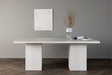 Olga Spisebord 75x200 cm - Hvit - Møbler - Bord - Spisebord & kjøkkenbord