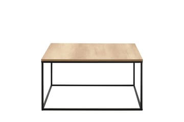 Ajmit Soffbord 80x80 cm Brown/Black - Møbler - Bord - Sofabord