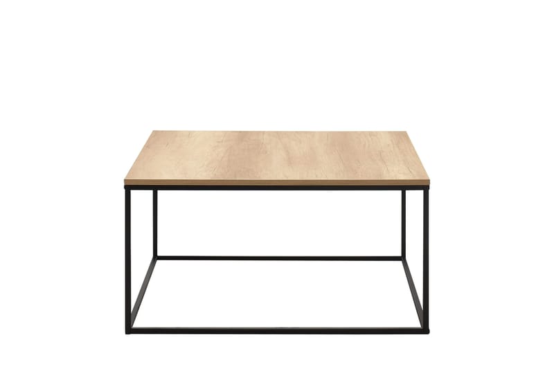 Ajmit Soffbord 80x80 cm Brown/Black - Møbler - Bord - Sofabord