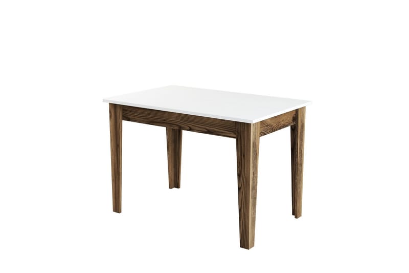 Levents Spisebord 110x72 cm Brun/Hvit - Hanah Home - Møbler - Bord - Spisebord & kjøkkenbord