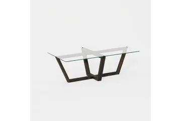 Liepene Sofabord 105x65 cm Svart - Hanah Home - Møbler - Bord - Sofabord