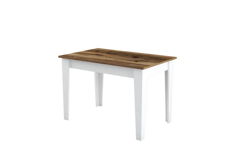 Levents Spisebord 110x72 cm Brun/Hvit - Hanah Home - Møbler - Bord - Spisebord & kjøkkenbord