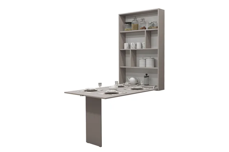 Abi Matbord Vägghängt 130 cm Rektangulær, Beige