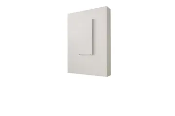 Abi Veggmontert Foldbart Spisebord 130 cm - Hvit - Møbler - Bord - Spisebord & kjøkkenbord