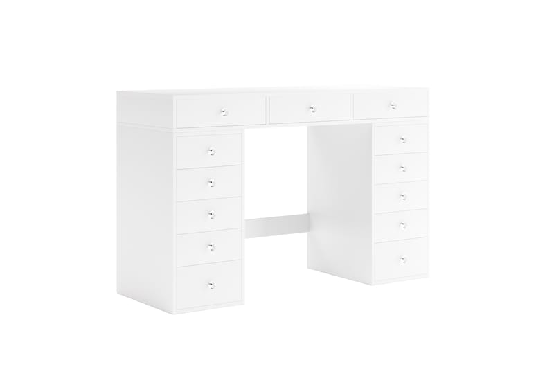 Addison Sminkebord 120 cm - Hvit - Møbler - Bord - Sminkebord & toalettbord