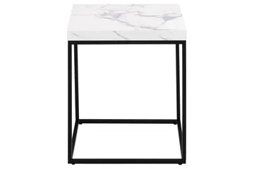 Adisan Sofabord 40x40 cm - Hvid - Møbler - Bord - Sofabord