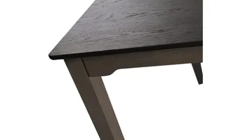 Aker Uttrekkbart Rektangulært Spisebord 190 cm i Tre med Valnøttutseende - Brun - Møbler - Bord - Spisebord & kjøkkenbord