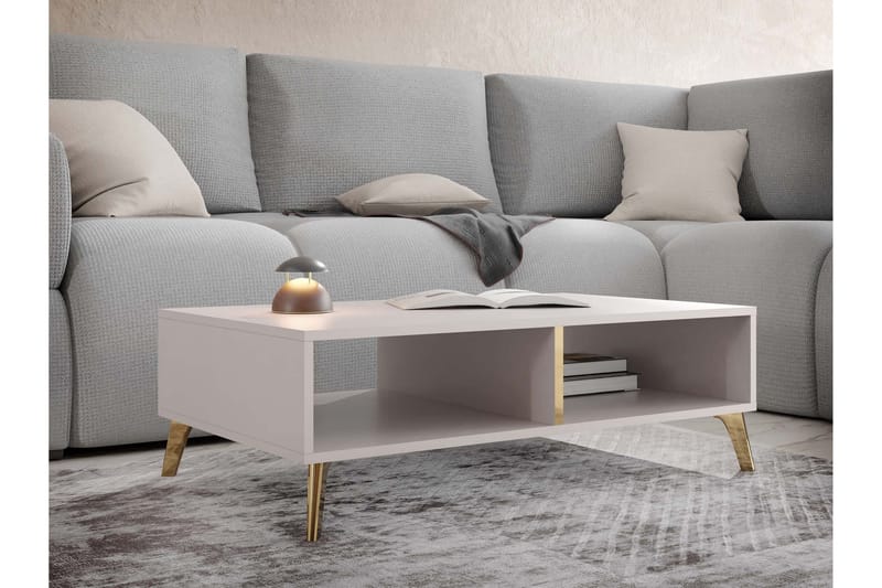 Akihiko Sofabord 100 cm - Cashmere - Møbler - Bord - Sofabord