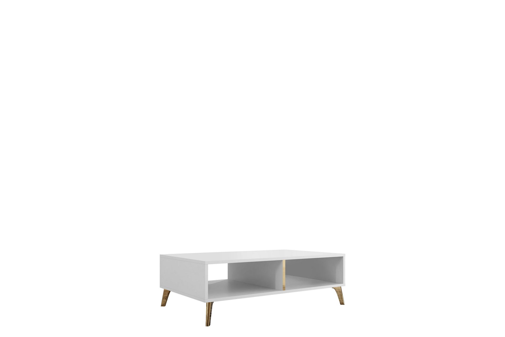 Akihiko Sofabord 100 cm - Hvit - Møbler - Bord - Sofabord