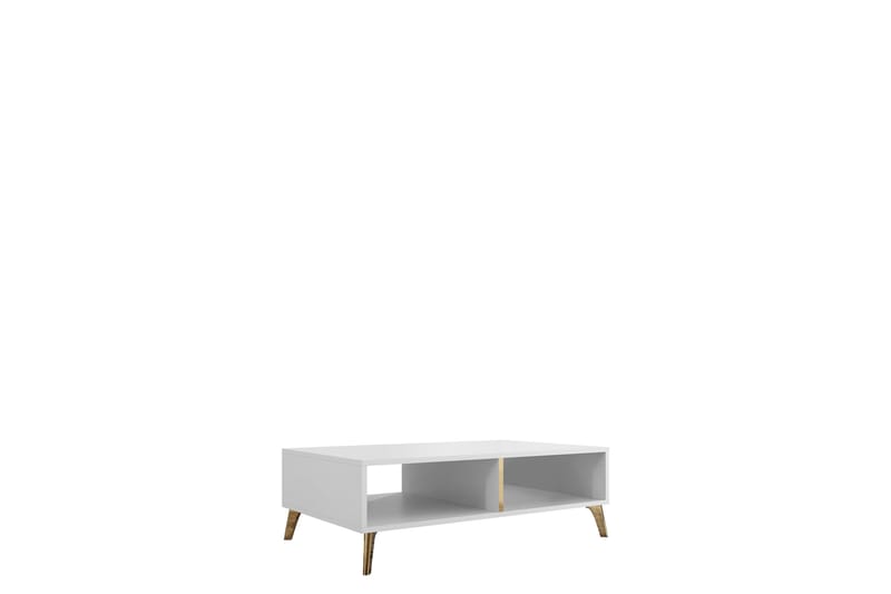 Akihiko Sofabord 100 cm - Hvit - Møbler - Bord - Sofabord