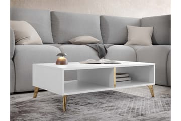 Akihiko Sofabord 100 cm - Hvit - Møbler - Bord - Sofabord