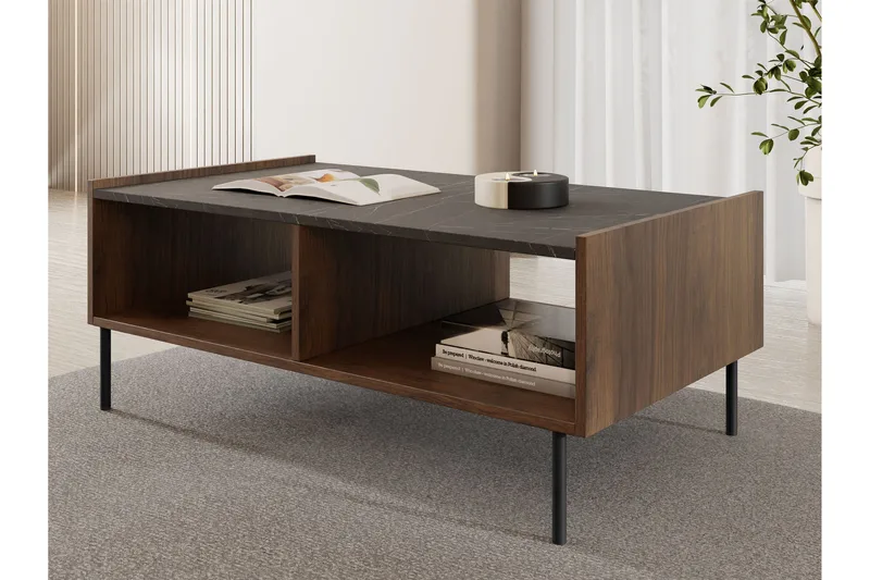 Akihito Sofabord 97 cm - Brun - Møbler - Bord - Sofabord