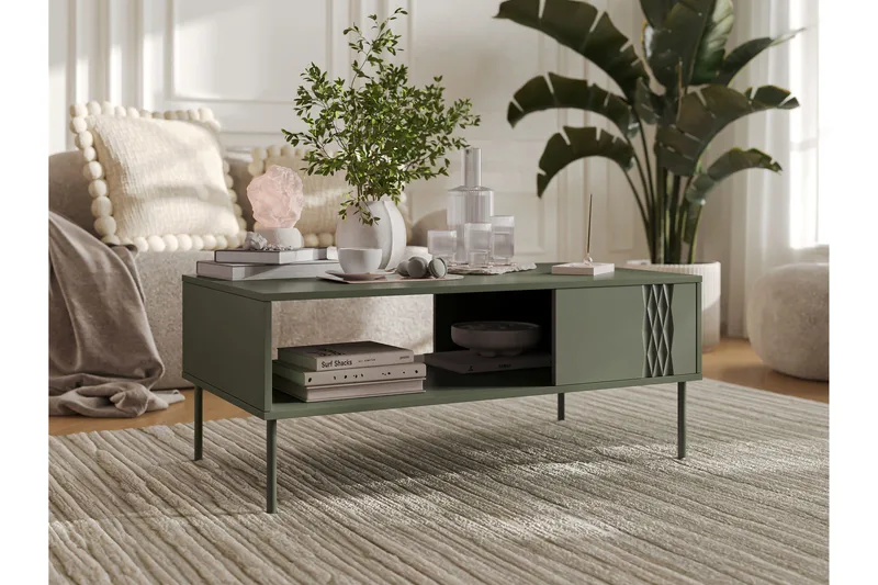 Akiko Sofabord 110 cm - Grønn - Møbler - Bord - Sofabord